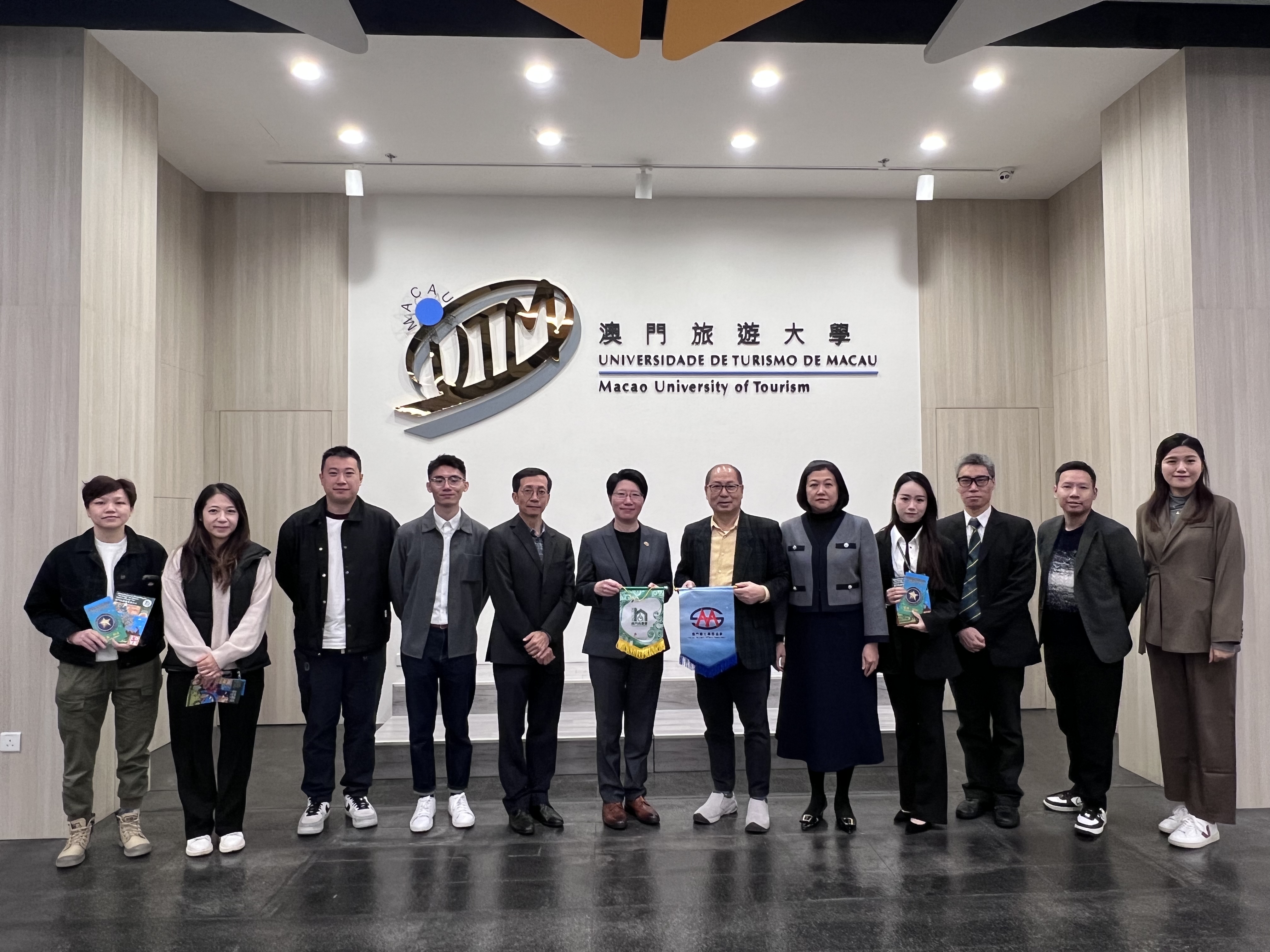 拜訪澳門學生事務協會及進行交流